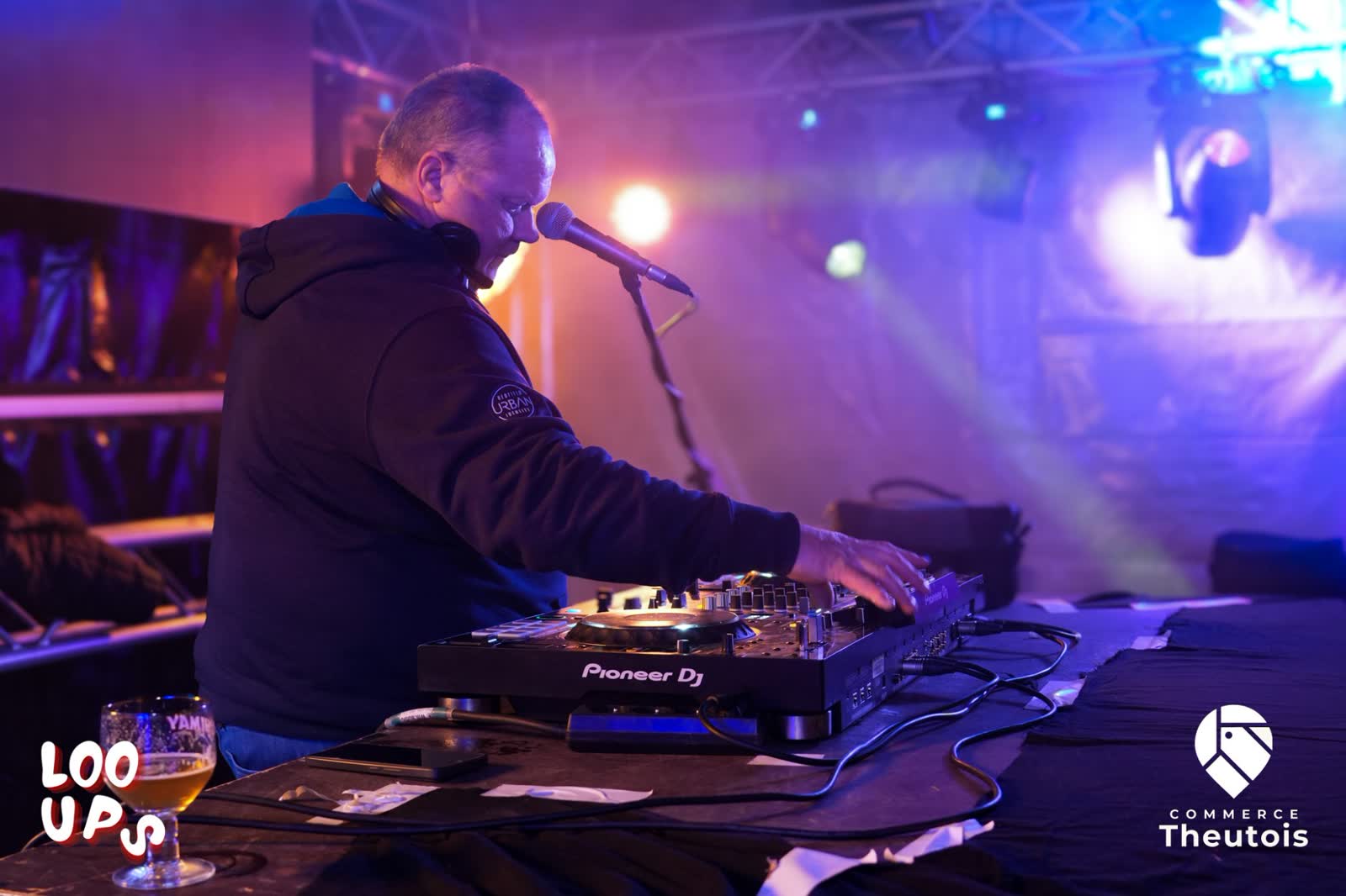 DJ sur scène, Theux 2025